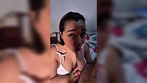 Girlfriend Opens Legs For Big Black Cock!