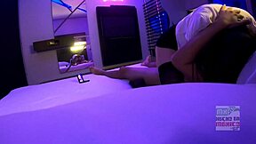 The curvy latina secretary gets fucked in front of her husband