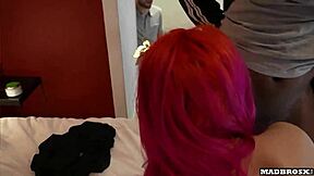 our friend catches us fucking his girlfriend noochka awake