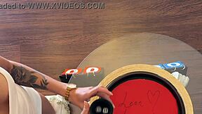 Can these girls make him cum with dice?