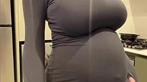 my milky stepmom licks nipples