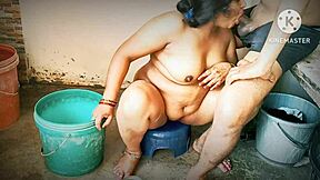 Desi Mom Fucks Boys Roughly In Bathroom