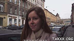 Fucked and creampied on webcam interview