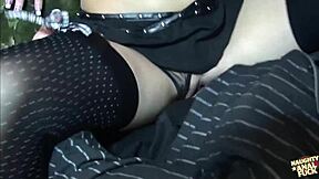 Another sexy bitch gets fucked by many guys in a dimmed room, feeling intense emotions