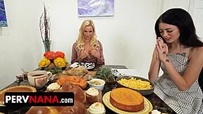 i'm a big titted step grandma fucking my step grandson and his gf