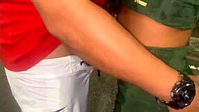 Young Brunette Wife Humiliates Husband By Fucking Stranger In Lipstick Fetish