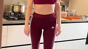 Stepson fucks stepmom in cowgirl position 😈