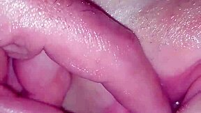 lucky student orgasms from fingering and creampie with friend