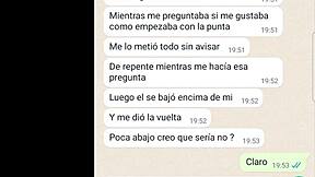 she tells me about her second infidelity fuck with latina girlfriend and dirty friend