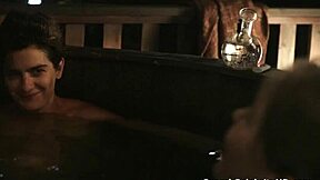 gaby hoffmann and cherry jones topless in see through outfits 2014-2015