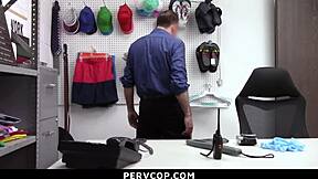 Teen Caught Wearing The Stolen Cloths From The Store - Pervcop