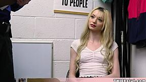 Blonde stepmom Christie teaches stepson anatomy of pussy and ass 😏