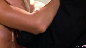 fitness model with small waist gets hard fucked and facial at casting 😏