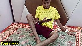 desi bhabhi fucks 18yr boy doggystyle 😈