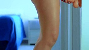 Watch these college girls play with dildos in their sexy dresses.