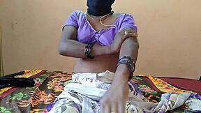 i'm inserting vibrator in my pussy on bed, but it's kinda weird or something