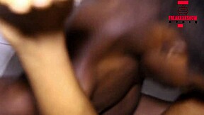 Man, this horny petite teen rides my big cock doggystyle until she's soaking wet