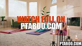 Yoga Stretching Goes Wrong as Victoria's Holes Get Stretched by Bella and Gizelle