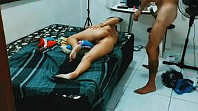 She Felt Intense Orgasm From Anal Creampie After Massage