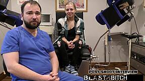 Ava Siren's pussy fucked and cum blasted