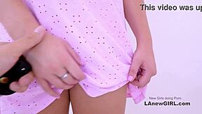 Wow! Cute Blonde's Mouth And Throat Get Fucked Deep!