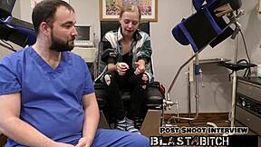 Ava Siren's pussy fucked and cum blasted