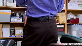 i see hot teen cleo bent over as cleptomaniac slut