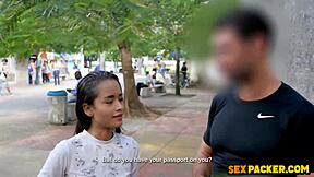 Is The Tight Amateur Latina Cutie Tied Down And Fucked?