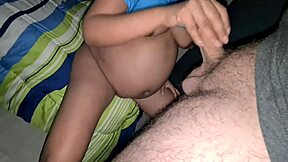 Mexican pregnant nurse in uniform teases with big tits and curvy belly after hospital shift then gets cum filled by patient