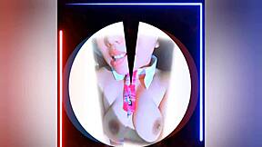 My stepdaughter with that tight shaved pussy begs her old stepfather to penetrate deep and leave his milk inside 😏