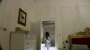 Petite 18+ Cheerleader With Tight Shaved Pussy Shows Up For Fashion Photoshoot Turns Into Porn Casting