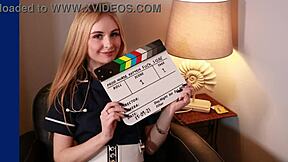 Teen with big ass plug does ass to mouth play in homemade solo