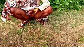 indian aunty's tough outdoor experience