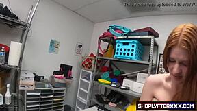 shoplyfterxxx com shows officer jovan jordan catching jane rogers in the act of potential theft at the store