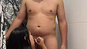 Rica Gets Passionate Fucked In Shower Feeling Every Thrust Until Cum Fills Her Mouth.