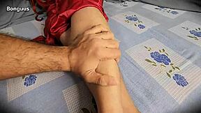 Accidentally Touched Step Sister-In-Law's Pussy During Massage Leading To Intense Sex