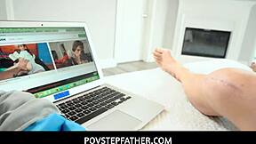 hey stepfather, wanna pov handjob from your hot teen stepdaughter april olsen?
