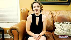 Brunette Teen Nikki P Gives Rimjob And Takes Cock In Wet Pussy And Ass