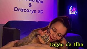 Damn, Dracarys is sucking teasing and riding that cock hard with her sexy ass