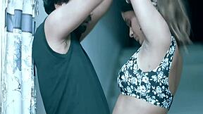 Hey, check out this sexy Indian wife getting desperate for sex satisfaction from her husbands friend in bedroom blowjob doggystyle riding.