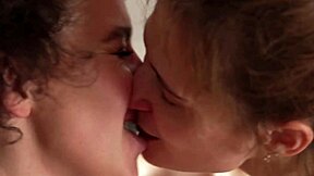 gentle seduction after a good jog with brunette ebony teen getting oiled massage and scissoring in full movie 4k hd tim team