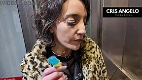 free girlfriend experience with lena fire and cris angelo in private barcelona fuck