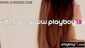 petite brunette latvian ballet dancer ilvy kokomo strips naked to practice her sensual moves freely