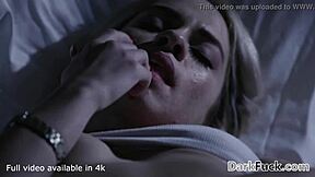 This blonde teen feels drawn to her black stepdad and his massive cock stretching her tight pussy.