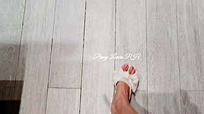 stepsister, why risk public sex in mall fitting room with creampie in your hairy pussy?