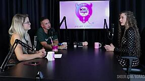 Chatting about Jujube Delícia's wild Bora Cast moments with Bruna Carlos - part 2 on Sheer Red 😏