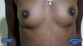 Pretty Becca takes amateur anal fuck with pussy sex leading to cumshot compilation in ebony hardcore scenes