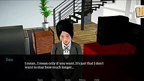 Blonde And Brunette Milf Play Erotic Game With Teen!