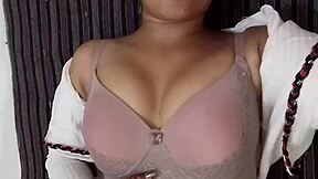 this desi indian girl fingered her wet pussy tonight, her big ass and curvy body shaking in solo masturbation behind the scenes