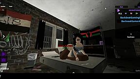 Cheating on Friend by Fucking His Girlfriend with Monster Black Cock